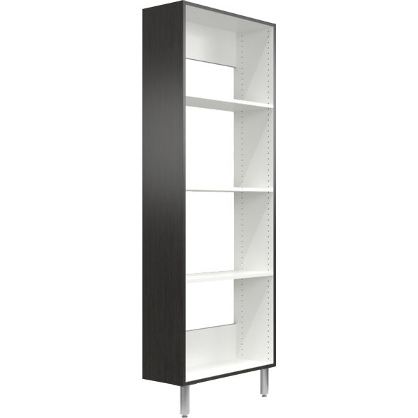 30 Wide Tall Cabinet With Shelves Black Sand A Better Storage Home