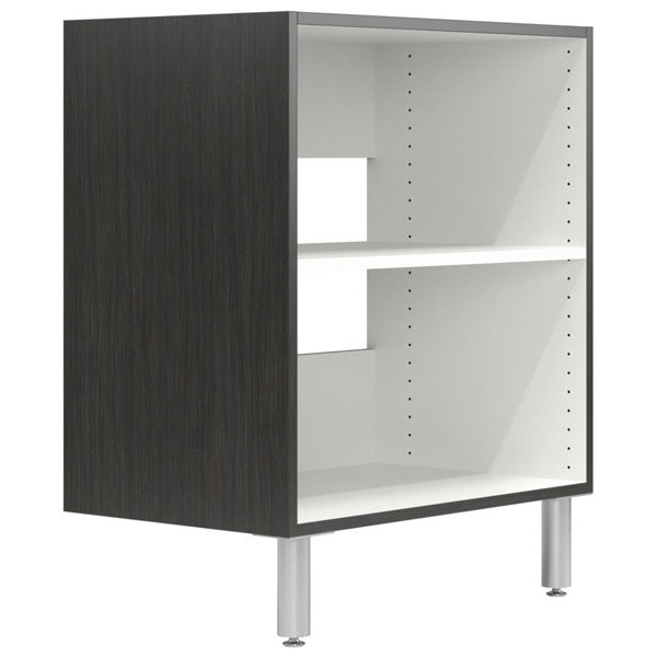 30 Wide Base Cabinet With Shelves Black Sand A Better Storage Home Cabinets