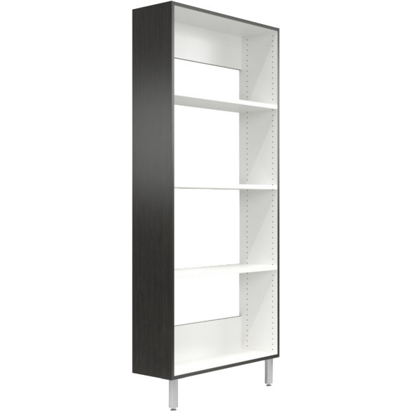 36 Wide Tall Cabinet With Shelves Black Sand A Better Storage Home Cabinets