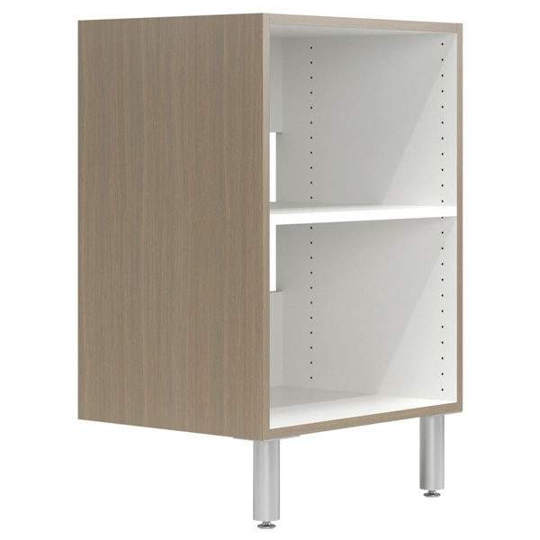 24 Wide Base Cabinet With Shelves Driftwood A Better Storage Home Cabinets