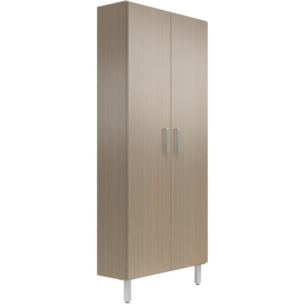 36 Wide Tall Cabinet With Shelves Doors Driftwood A Better
