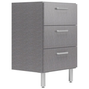 24 Wide Base Cabinet With 3 Drawers Galaxy A Better Storage