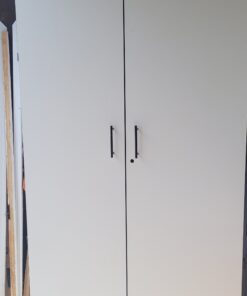 48" Wide 90" or 80" Tall 24" or 20" Deep 2 Door Garage Cabinet 3 Shelves