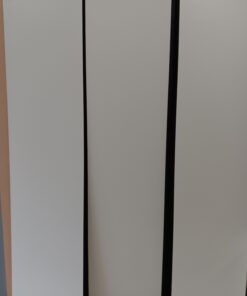 Alternative view of 24" Wide 90" or 80" Tall 24" or 20" Deep 1 Door Garage Cabinet 3 Shelves