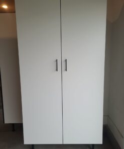 48" Wide 90" or 80" Tall 24" or 20" Deep 2 Door Garage Cabinet 3 Shelves